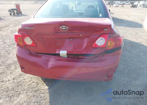 2009 Toyota Corolla Le z USA, uszkodzony, nr VIN 2T1BU40EX9C102540